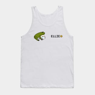 Frog Supports Essential Workers like Ellie with Rainbow Tank Top